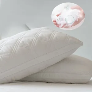 Super Soft Bed Sleeping Pillow Cotton Microfiber Filling Rectangular Comfortable Pillow for Home Hotel
