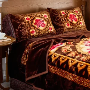 Super Soft Blanket New Design Mora Blanket Middle East Style 100% Polyester