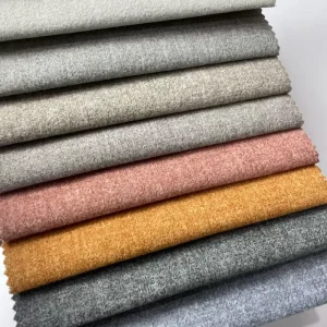 Super Soft Breathable Waterproof Anti Pill Memory Plain Dyed 330GSM Cushion Cover 100% Polyester Woven Flame Retardant Windproof