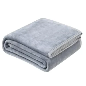 Super Soft Cozy Plush Throw Blanket for Sofa Couch Bed Camping Travel