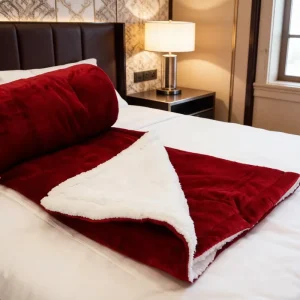 Super Soft Custom Flannel Fleece Throw Blanket Skin Friendly Blanket All Season Warm Blanket for Home Office Sofa