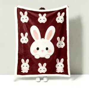 Super Soft Custom Throw Blanket Christmas Gift for Couch Bed Cozy Fuzzy Fleece Blanket Custom