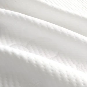 Super Soft Customized Knitted Ticking Jacquard Polyester Mattress Fabric Mattress Pad for Bedding