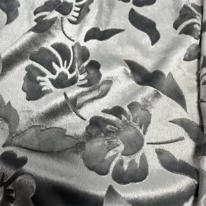 Super Soft DTY Fabric Digital Printing Italian Velvet Finish 3D Embossed Sofa Curtains 100% Polyester Fabric
