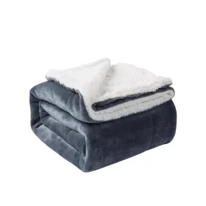 Super Soft Fuzzy Fluffy Plush Sherpa Fleece Throw Blanket for Bed Sofa Couch