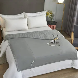 Super Soft Graphene Electric Blanket Wearable Heated Throw for Cold Winter Washable