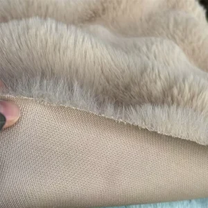 Super Soft Hand Feeling Heavy Weight 950g Faux Rabbirt Fur Artificial Animal Fur Fabric for Cushion Blanket ZTM02