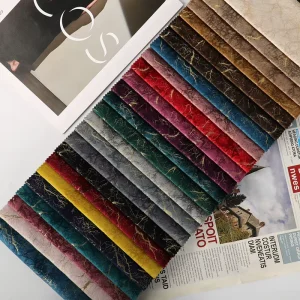 Super Soft Holland Velvet Furniture Upholstery Fabric 100% Polyester for Plain Knitted Sofa Use