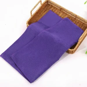 Super Soft Knitted Polyester High Low Pile Long Short Pile Square Quick Dry Microfiber Towel for Car Detailing