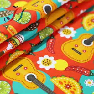 Super Soft Lightweight Custom Digital Printing Design on 100% Cotton Poplin Woven Fabric for Clothing Curtain Bag