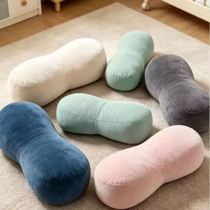 Super Soft Lumbar Support Seat Cushion Bed Bedroom Pillows Sleep Support Pillow Filled with 100% Polyester Fiber