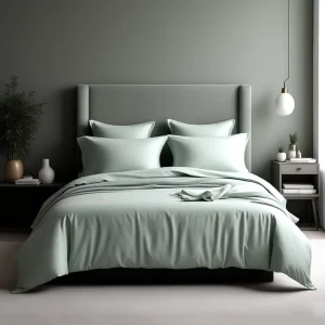 Super Soft Microfiber Sheet Set Wrinkle Fade Resistant with Deep Pocket King Size 4 Piece Set Fitted Flat Sheet Pillowcases