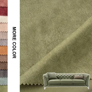 Super Soft Polyester Upholstery Velboa Fabric Microfiber Suede Velvet Fabric