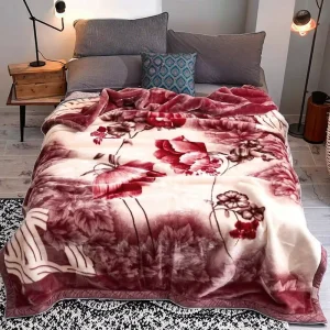 Super Soft Premium Comfort and Warmth Four Seasons Eco friendly Customizable 4kg 6kg Raschel Blanket for Winter