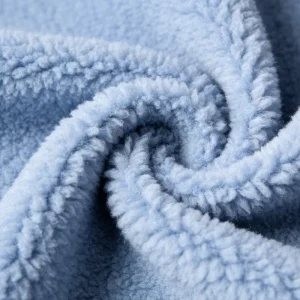 Super Soft Recycled Flannel Fleece Double Side Baby Fabric for Home Textile