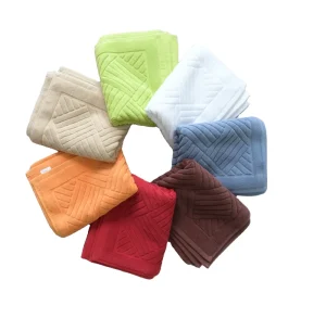 Super Soft Towel Bath Mat Absorbent 100% Cotton Home Bathtub Towel Floor Mats