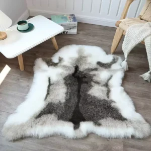 Super Soft Warm Faux Fur Blanket Thick Plush Shaggy Throw for Bed Couch Living Room