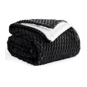 Super Soft Warm Sherpa Fleece Throw Blanket for Couch Bed Sofa Living Room