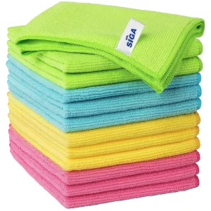 Super Soft and Absorbent Eco Friendly Microfiber Kitchen Towel Rectangle Multi Purpose for Home and Kitchen