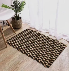 Super Thick Hand Woven Jute Home Door Mats Jute Floor Mats for Home