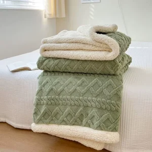 Super Warm Blanket Luxury Thick Blankets for Beds Coral Fleece Blankets and Throws Winter