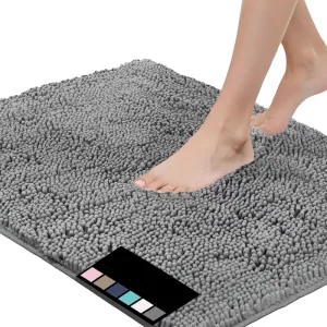 Superfine Fiber Soft Quick Dry Chenille Absorbent Door Mat Non Slip Entrance Rug Indoor Floor Mat Pet Friendly