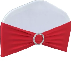 Supplier Spandex Removable Chair Sashes With Buckle for Wedding Decoration