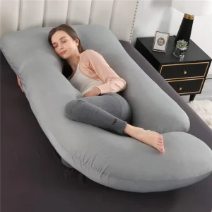 Support Back Legs Belly Hips Full Body Pillow G Shaped Pregnancy Pillow Sleeping Maternity Pillow for Pregnant Women