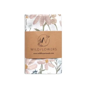 Sustainable Durable Custom Tea Kitchen Towels Dish Cloths Set Made From Microfiber Waffle
