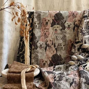 Sustainable Jacquard Fabric Recycled Material GRS Certified Low MOQ Europe
