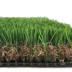 Synthetic Lawn Carpet Long Hair 45mm 50mm 35mm Pile Height Artificial Grass Wall Decoration