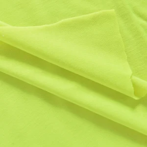 T Ne21 1 Single Jersey Fabric 100% Polyester 21S Breathable Medium Weight Knit for Girls’ T Shirts & Garments