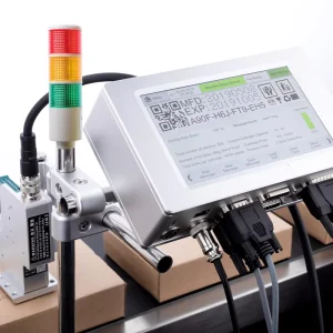 T290 Automatic Inkjet Printer Touch Screen 600 DPI Fast Dry Ink 30m min Speed 1 Year New All In One Label Printing