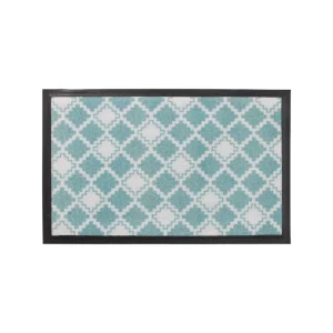TD2 Custom Printed Entrance Door Floor Mat Anti Slip Nylon Carpet Door Mat