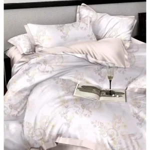 TG Lyocell Fiber Duvet Cover Set Queen 60S Lyocell Sateen Digital Print Cooling Breathable OEKO TEX Certified