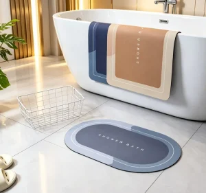 TGYW Crystal Velvet Cushion Water absorbing Quick drying Floor Carpet Bathroom Non slip Foot Pad Household Oil proof Kitchen Mat
