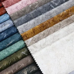 TMF16 Custom Printed Holland Gilding Dutch Velour Gold Foil Bronzing Velvet Sofa Fabric 100% Polyester Knitted Waterproof 330gsm