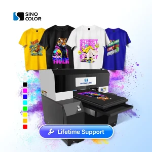 TP300/TP600D 24″ DTG Printer with I1600 Head A2/A3 Direct to Garment Printing Machine for T-Shirts on Cotton Fabric