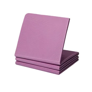 TPE 6mm Thick Eco Friendly Folding Yoga Mat Water Resistant Fitness Exercise Mat Outdoor Travel Mat