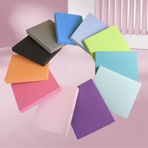 TPE Eco Friendly Non Slip Yoga Balance Pad 5cm Thick Gym Exercise Mat Multi Colors Unisex Sports Entertainment