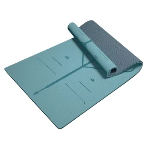 TPE Eco Friendly Sports Pilates Yoga Mat Non Slip Extra Thick Soft Exercise Custom 183x61cm 6mm