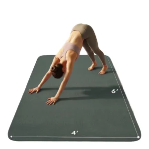 TPE Women’s Fitness Dance Thickened 4mm Yoga Mat Environmental Protection Home Sound Insulation and Shock Resistance