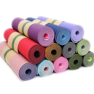 TPE Yoga Mat Custom Lightweight Extra Large Size Eco Friendly Material Non Slip TPE Fitness Yoga Mat