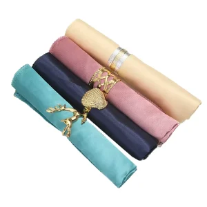 Table Napkin Cloth Plain Wedding Customized Napkin Towel