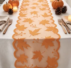 Table Runner for Wedding Floral Lace Christmas
