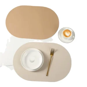 Tableware Mat Leather Placemats Water Proof Placemats