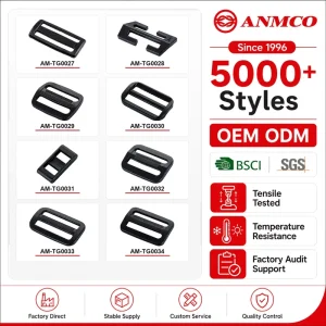 Tactical Tri Glide Buckle Backpack Strap Dog Collar Luggage Outdoor Gear Hardware Accessories Tension Slider Replacement