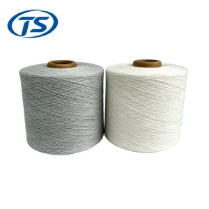 Taishi High Tenacity 100% Polyester Recycled Spun Yarn 16 1 21 1 32 1 Knitting Yarn Raw Material for Weaving Textile Price