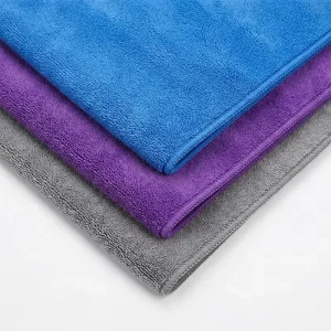 Tavelya 400GSM Custom Logo Nano Brushed Microfiber Towel Factory OEM Car Detailing Cloth