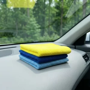 Tavelya Custom Logo Microfiber Weft Knitted Brushed All Purpose Quick Dry Super Absorbent Lightweight Gym Sports Towel